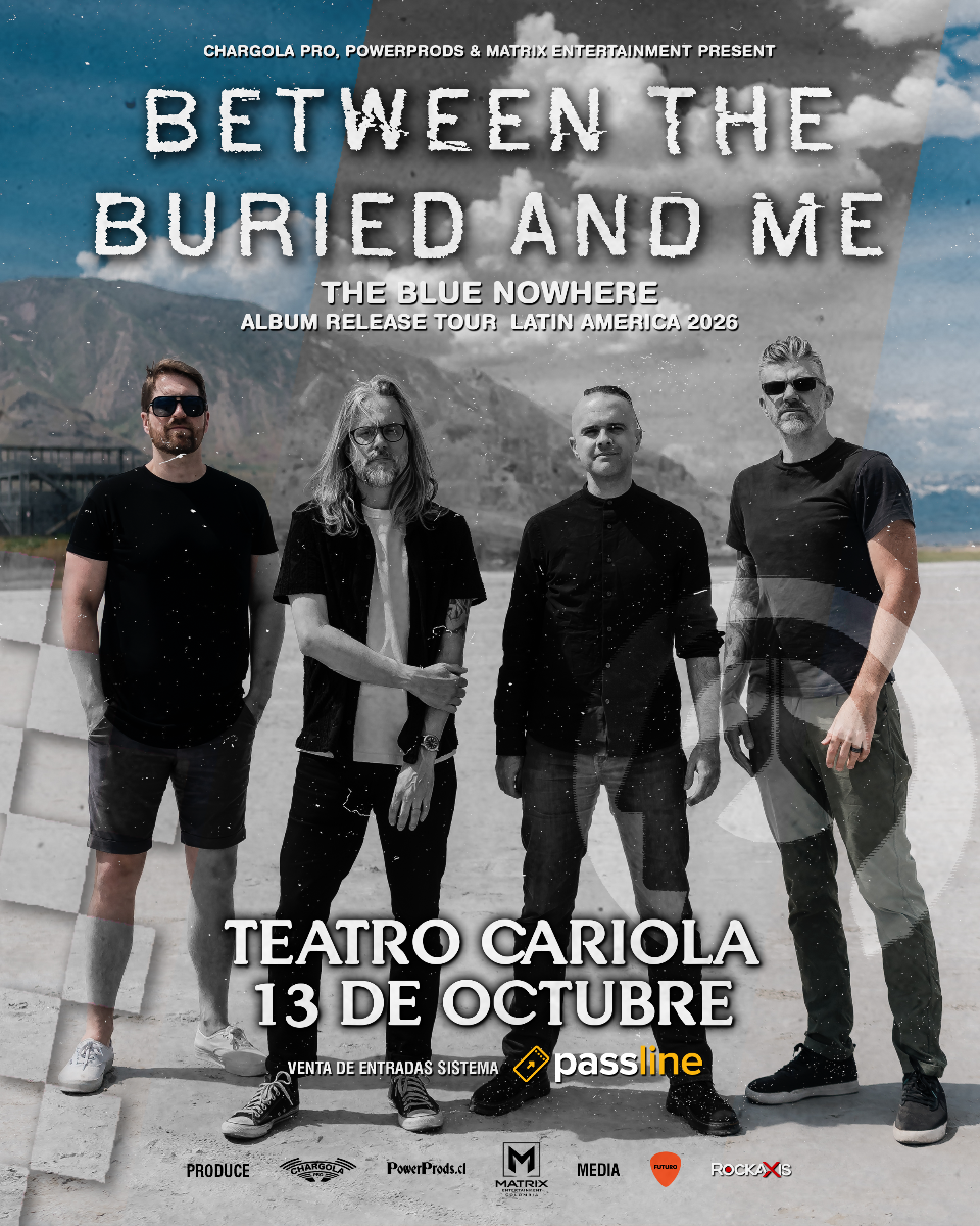 13 de octubre: Between the Buried and Me regresa a Chile